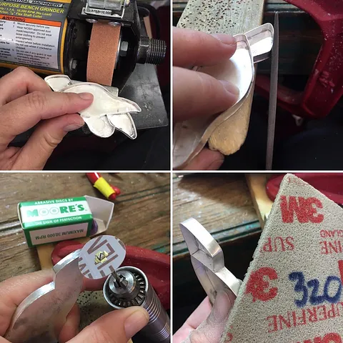 Here is a tip for sanding backplates from @jtower_jewelry - “Here is my process for making the back plate flush without...