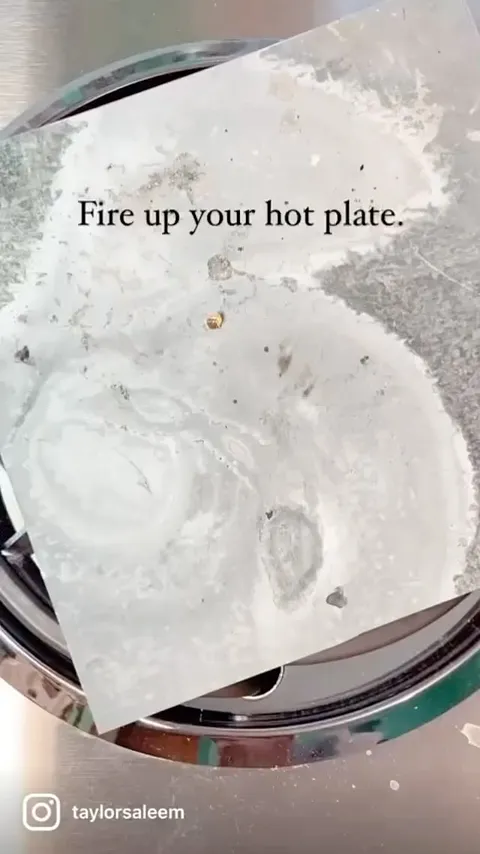 Here are some tips for doing Keum Boo on a hot plate from @taylorsaleem -“Keum-boo is an ancient Korean gilding technique...