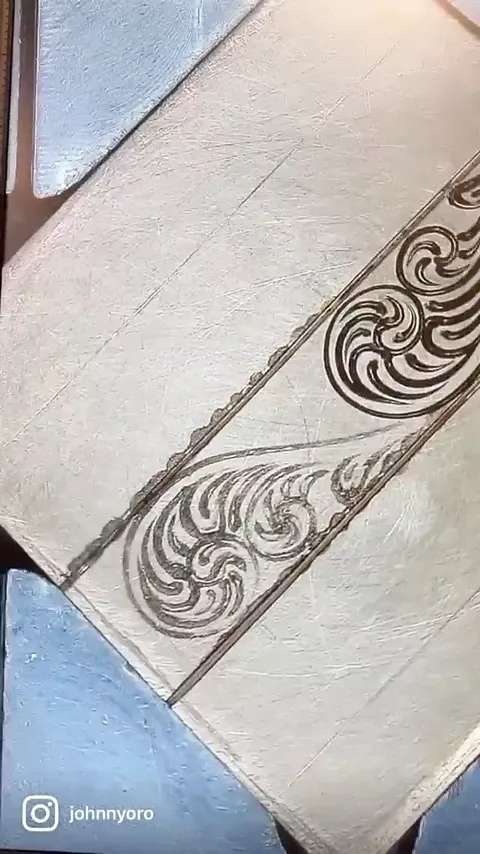 Here is an engraving tip from @johnnyoro - “
How to get a perfect negative of your engraving to trace. By using block...