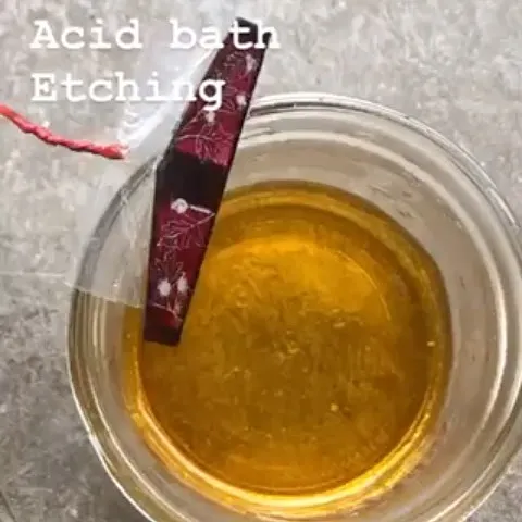 Here is some great information on etching from @beltanebotanicals - “I have been etching for a long time. I am trained in...