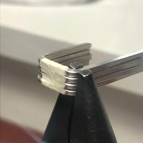 Here is a production tip from @mondriandreams - “When bending wire into shapes for a pair of earrings, or for production,...