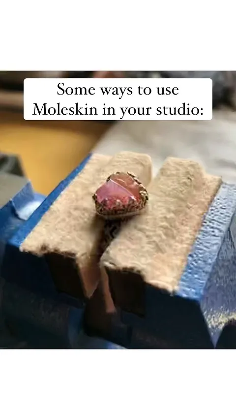 Here is a Moleskin tip from @sterling_perch - “I loooove Moleskin!! It keeps my jewelry from getting scratched and gives a...