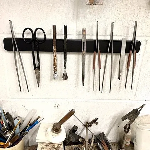 Here is a soldering station tip from @cynosurej - “ I use a magnetic strip from IKEA to organize my solder station.” This...