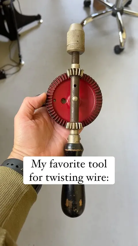 I was given this awesome hand drill many years ago that belonged to another silversmith. It’s a fantastic tool for...