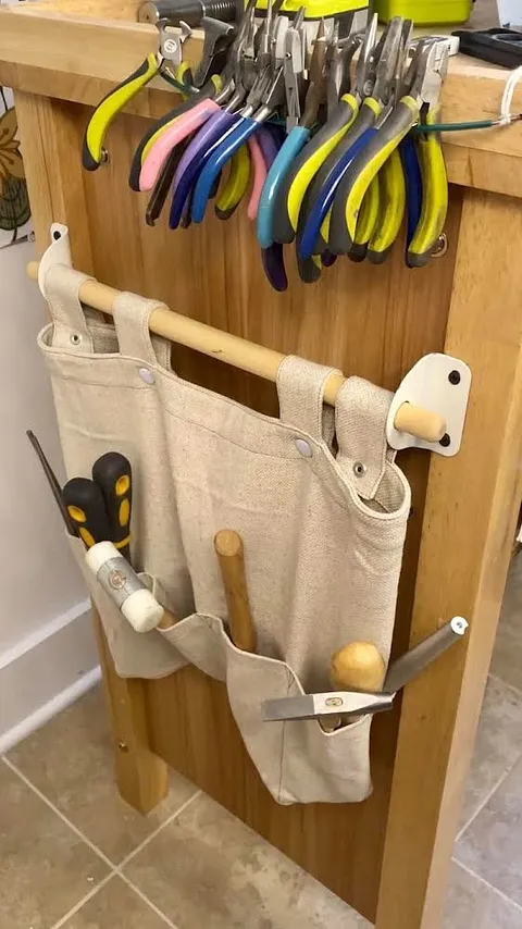 Here is a storage tip from @mageofmetals - “
I was at Ikea and saw this 'NEREBY' rail and hanging organizer that was...