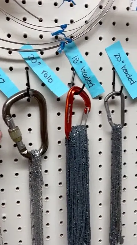 Here is a chain storage tip from @thewildpine - “My fool proof method to keeping chains organized &amp; untangled:...
