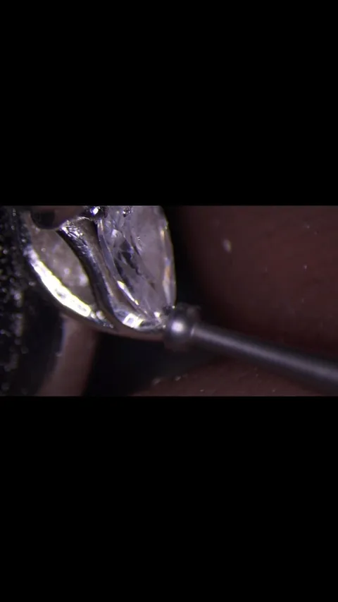 Here is a process video from @zarlyjewelry showing the opening of prongs, cutting a seat with a hart but, sitting the...