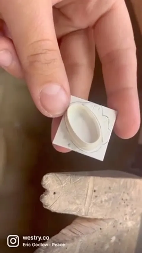 Here is a tip for getting a consistent border around a bezel from @westry.co - “I use a flex shaft attachment to trace a...