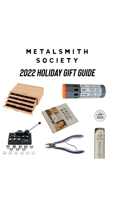 Every year I put together a Gift Guide For Jewelers on my blog and you can head over to the link in my profile to check...