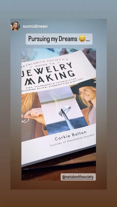 Thank you @sunnidineen @luxreve.jewelry @ @millie.june.silver for sharing your copy of my book and to everyone else who...