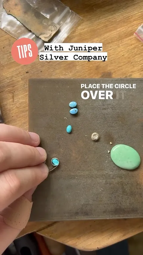 Here is a bezel tip from @junipersilvercompany - “Here is a tip for how I make my bezels for smaller stones. Instead of...
