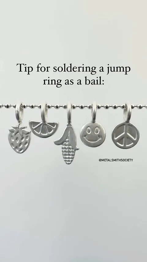 Get a straight, centered jump ring everytime! This video was made possible by @haroldstudio who sent me all of their...