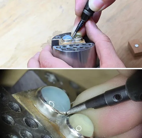 Here is a stone setting tip from @lucywalkerjewellery - “One question I get asked a lot over at the Metalsmith Academy,...