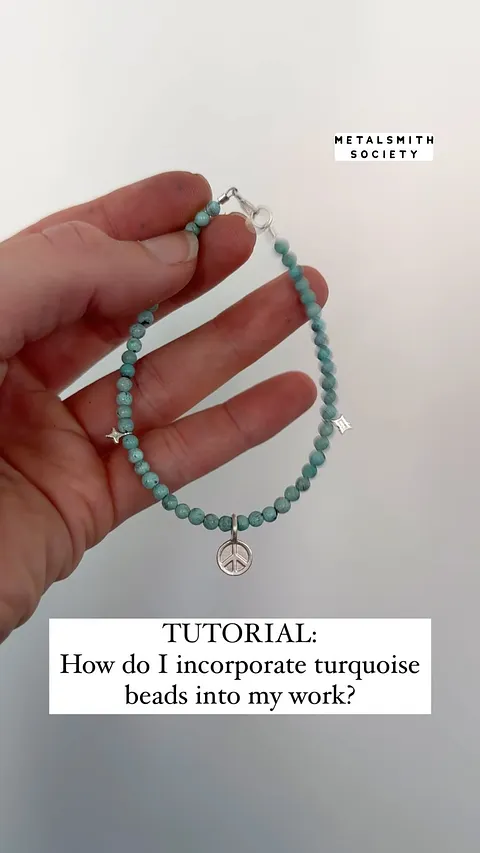 Ever wonder how to use gorgeous turquoise beads in your jewelry?!? I have partnered with @turquoise_moose for this...