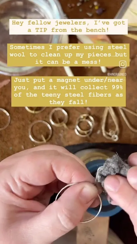 Steel wool has been a popular material to use on finishing jewelry for as long as I’ve been making jewelry. On and off 25...