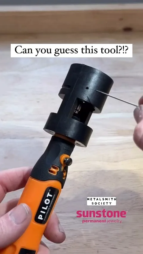 ✨ It’s an Electrode Sharpener from @sunstoneweldjewelry this tool is not required it just makes your life a helluva bit...