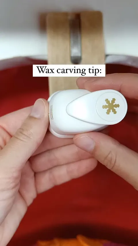 Love this wax tip from @waxcarvers ⁣(comment “send me classes”) to learn more. 
⁣
“You can use paper punches with your...