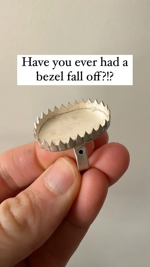 Ever had a bezel or decorative element fall off after soldering? Here’s a quick tip to help you avoid that. After pickling...