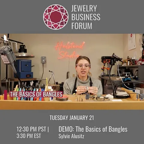 Update: This event has come to an end!! 𝑰𝑵𝒔 for 2025: Growing your jewelry business, trying new things, having a “forever...