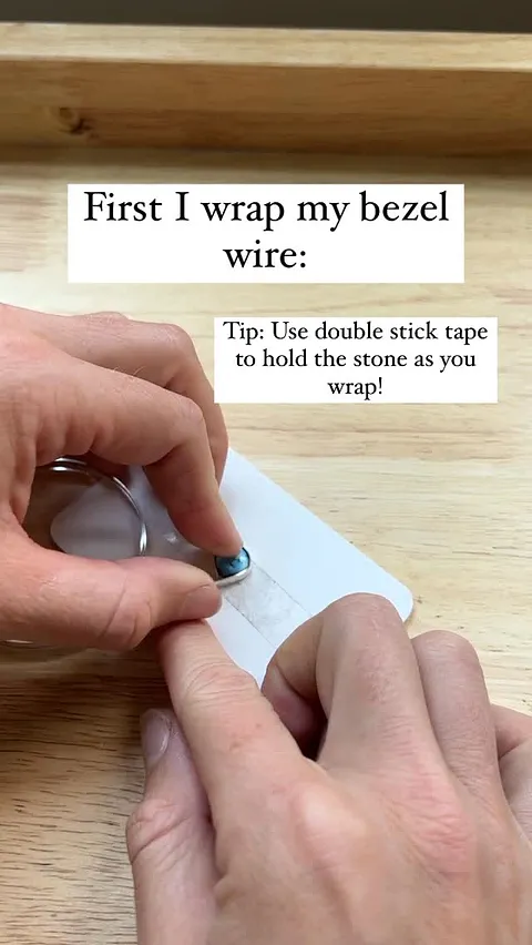 Revisiting this tip because a flush seam is important when soldering a thin bezel wire, it helps prevent a receded...