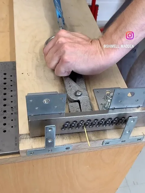 DIY Wire Draw Bench from @shimell_madden - 

“A cost effective way to create your own draw bench using a boat winch and...