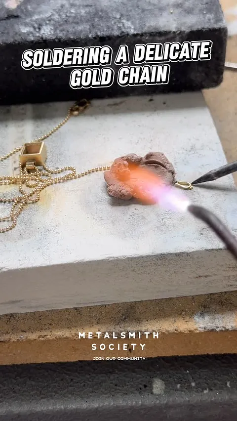 Soldering a chain end cap onto a delicate gold ball chain can feel a little nerve-wracking — you definitely don’t want to...