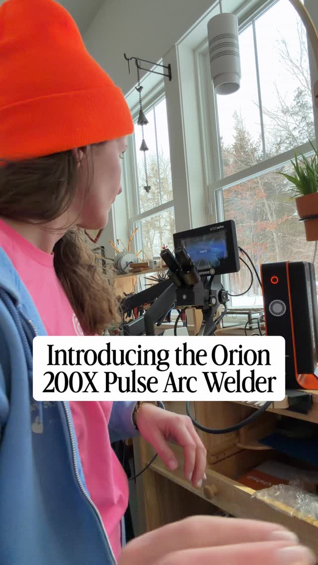 @sunstoneweldjewelry sent me their newest Orion 200x pulse arc welder a few months ago to test, and I’ve been in full mad...