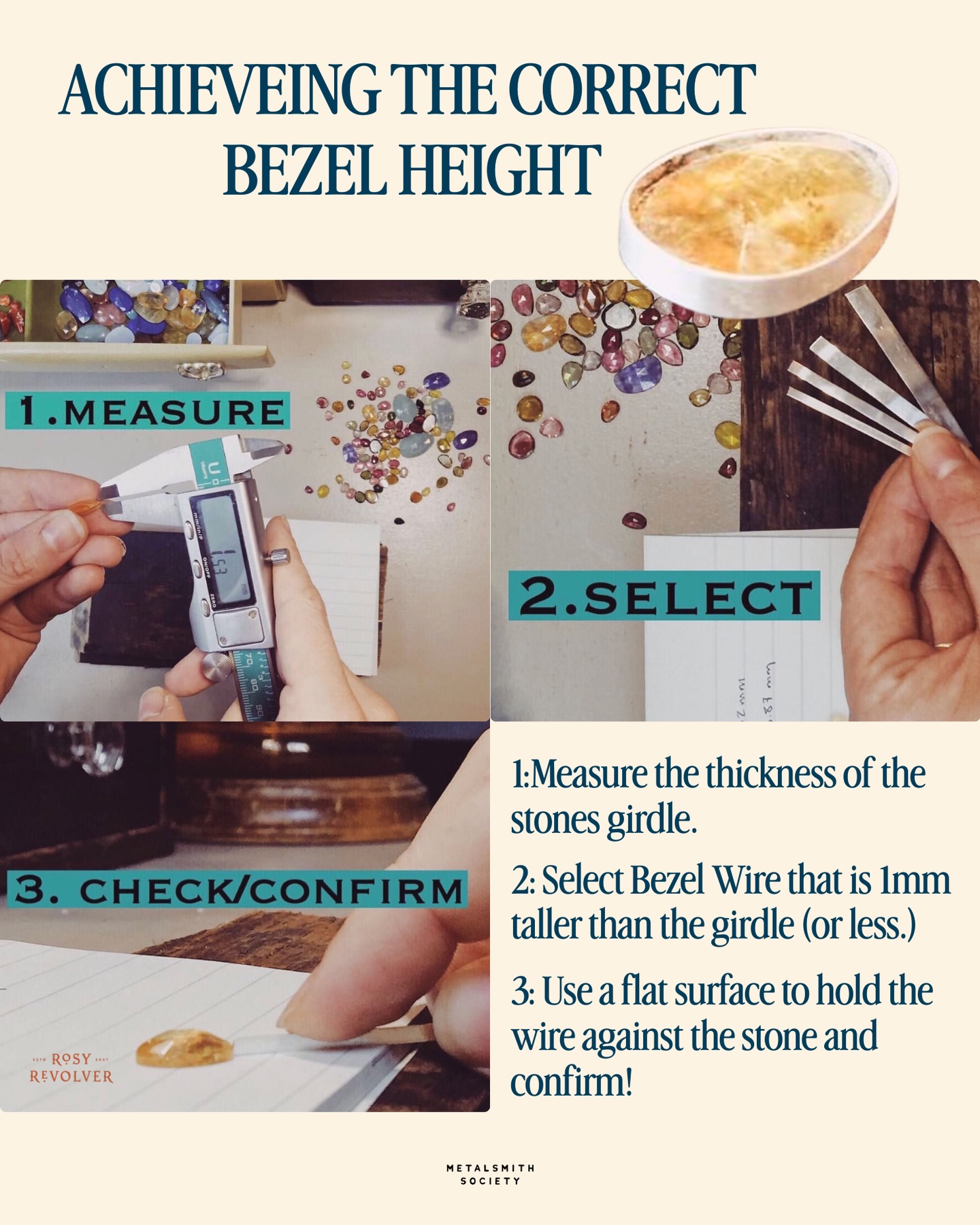 One of the things I found really tricky when I was first starting out in jewelry making was understanding how high my...