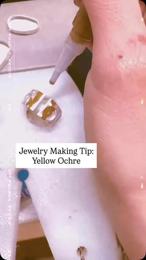 Prevent solder from flowing into areas you don’t want it to — with this studio tip from @kaypeajewelry.

“If you use...