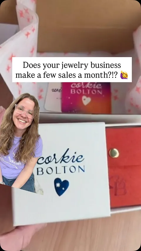 I wrote this blog article because I know a lot of jewelers are not making a ton of sales yet, but still want packaging...
