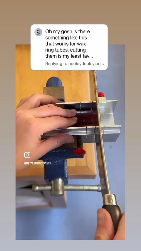Yesterday I shared a tube cutting jig for metal tubing and @hooleydooleyjools asked if there was a similar@tool for...