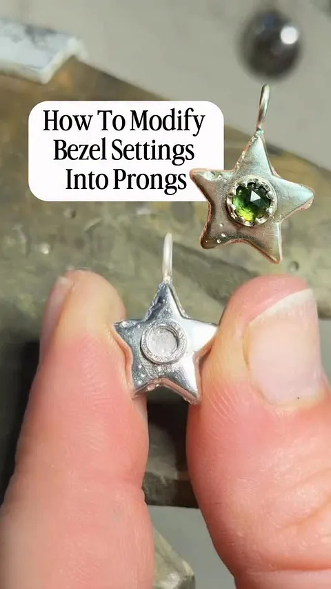 Ever wondered how to turn a thick bezel into prongs? That’s exactly what I’m doing here, and it’s way simpler than it...