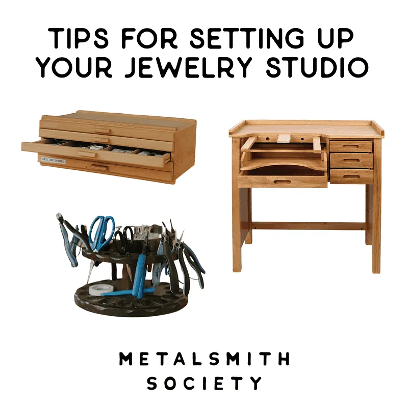 TIPS FOR SETTING UP YOUR JEWELRY STUDIO